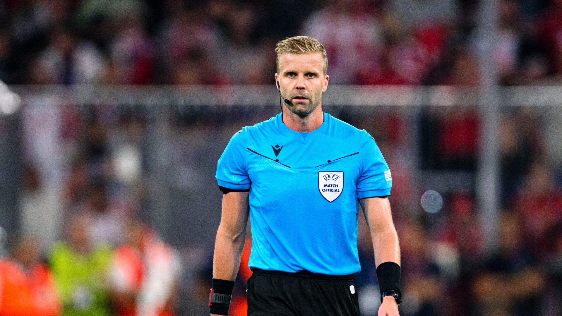 Glenn Nyberg, arbitro di calcio