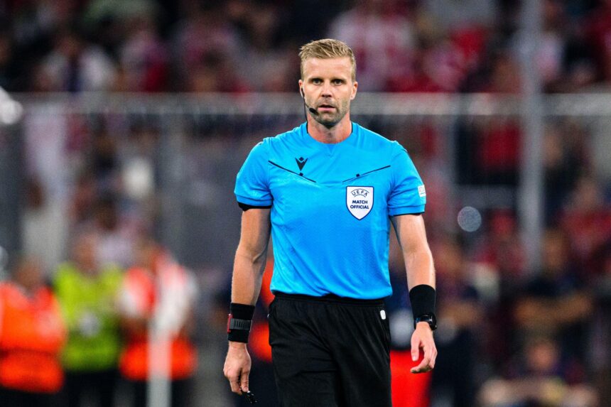 Glenn Nyberg, arbitro di calcio