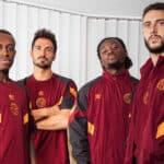 Roma con le divise Adidas