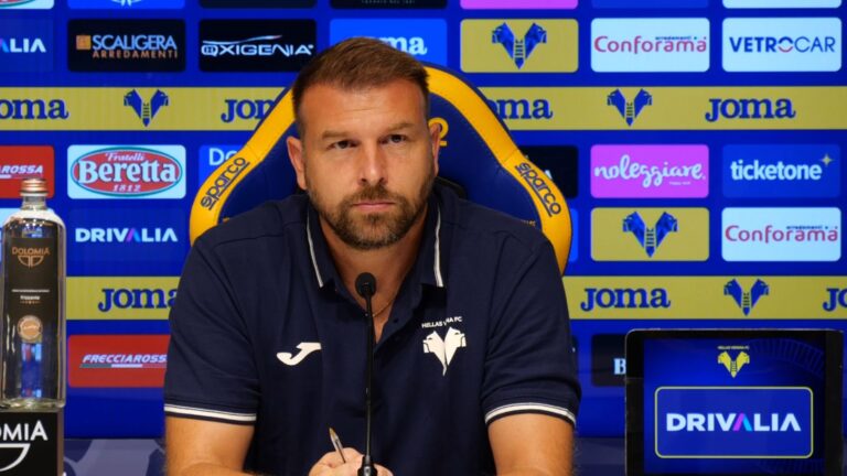Paolo Zanetti, allenatore del Verona