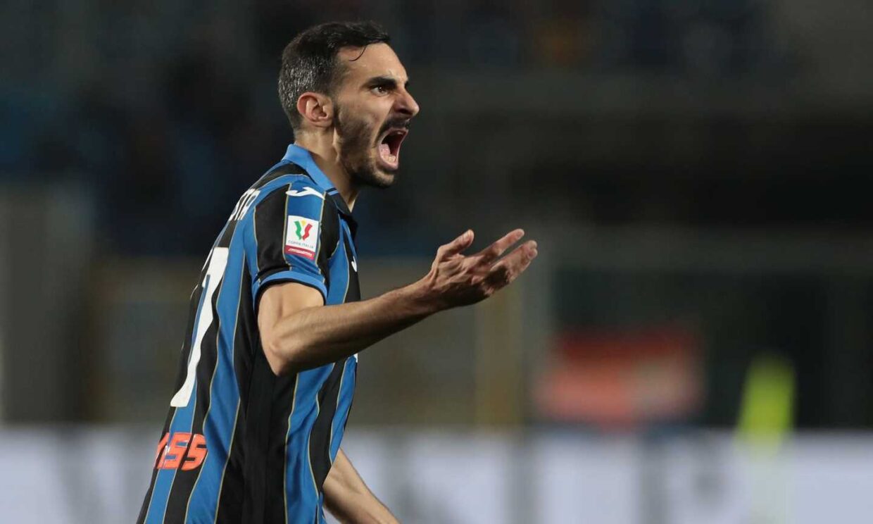 Davide Zappacosta con la maglia dell'Atalanta