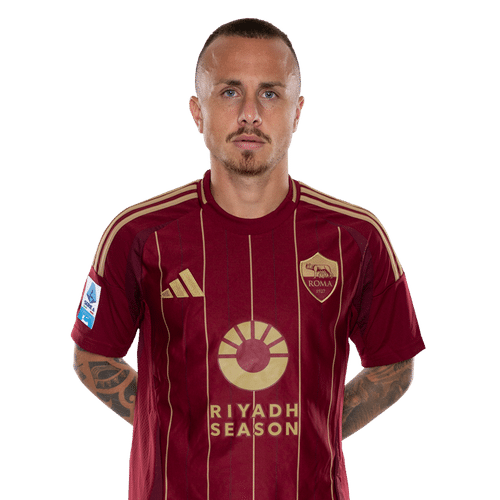 Angelino con la maglia della roma