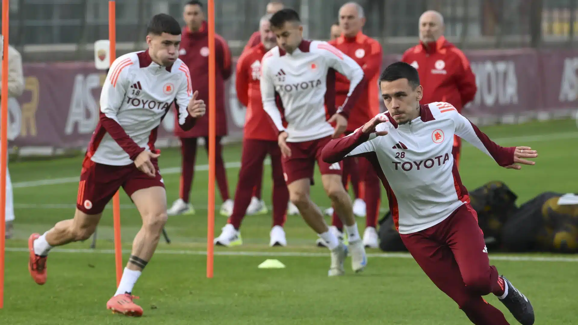 Allenamento Roma