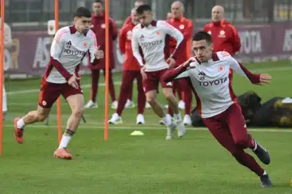Allenamento Roma