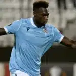 Caicedo con la maglia della Lazio