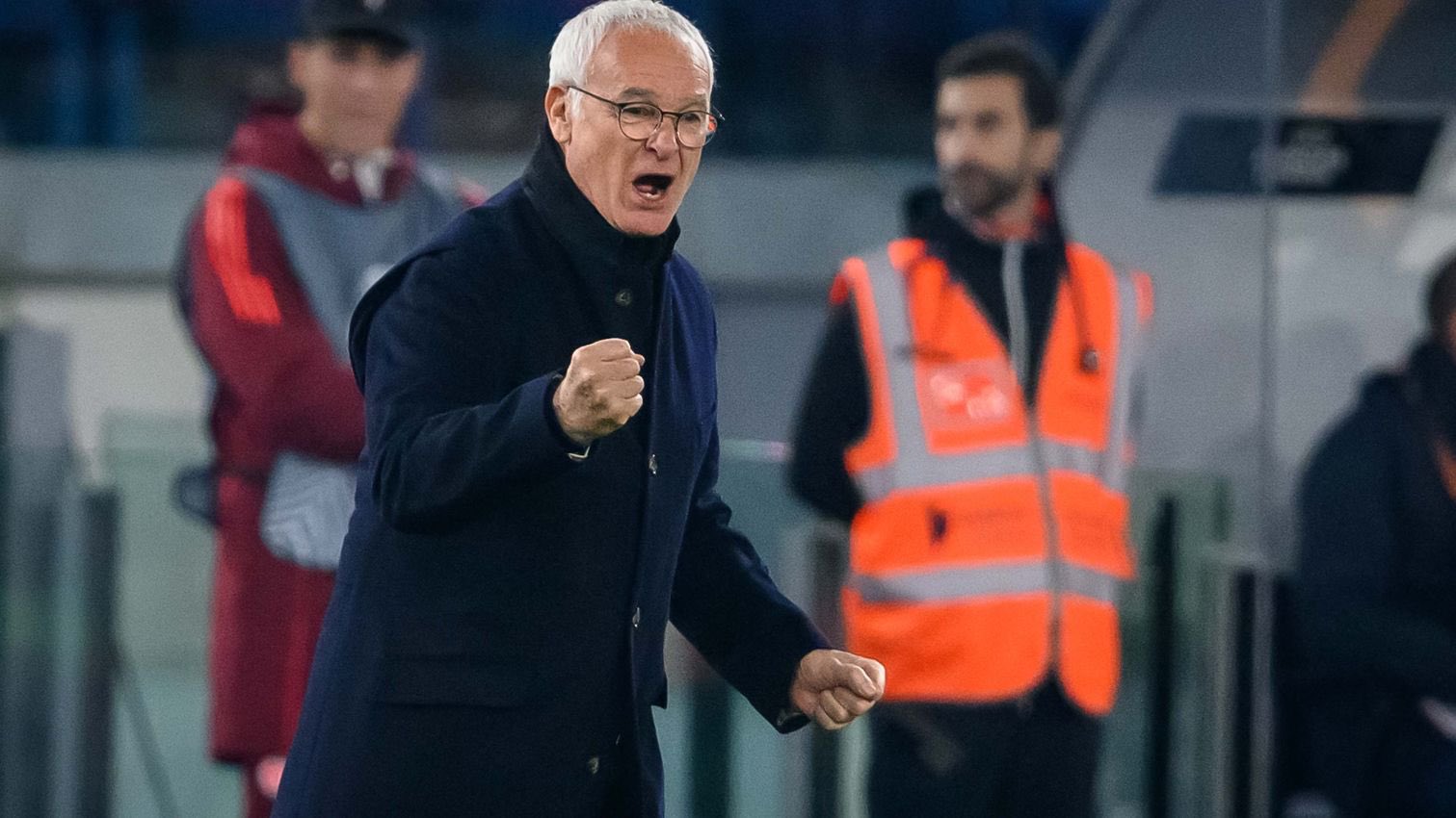 Claudio Ranieri, tecnico della Roma