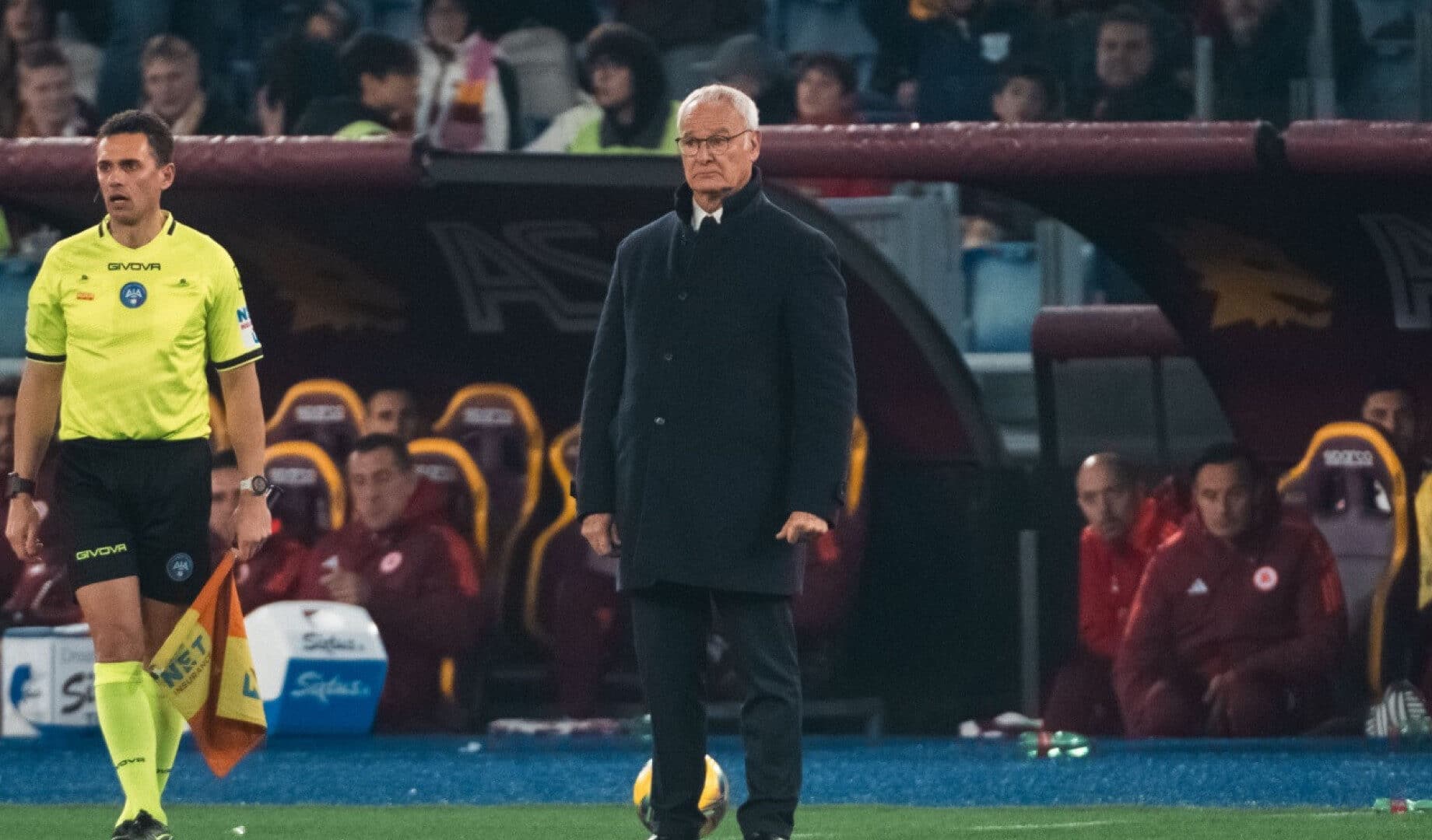 Claudio Ranieri, tecnico della Roma