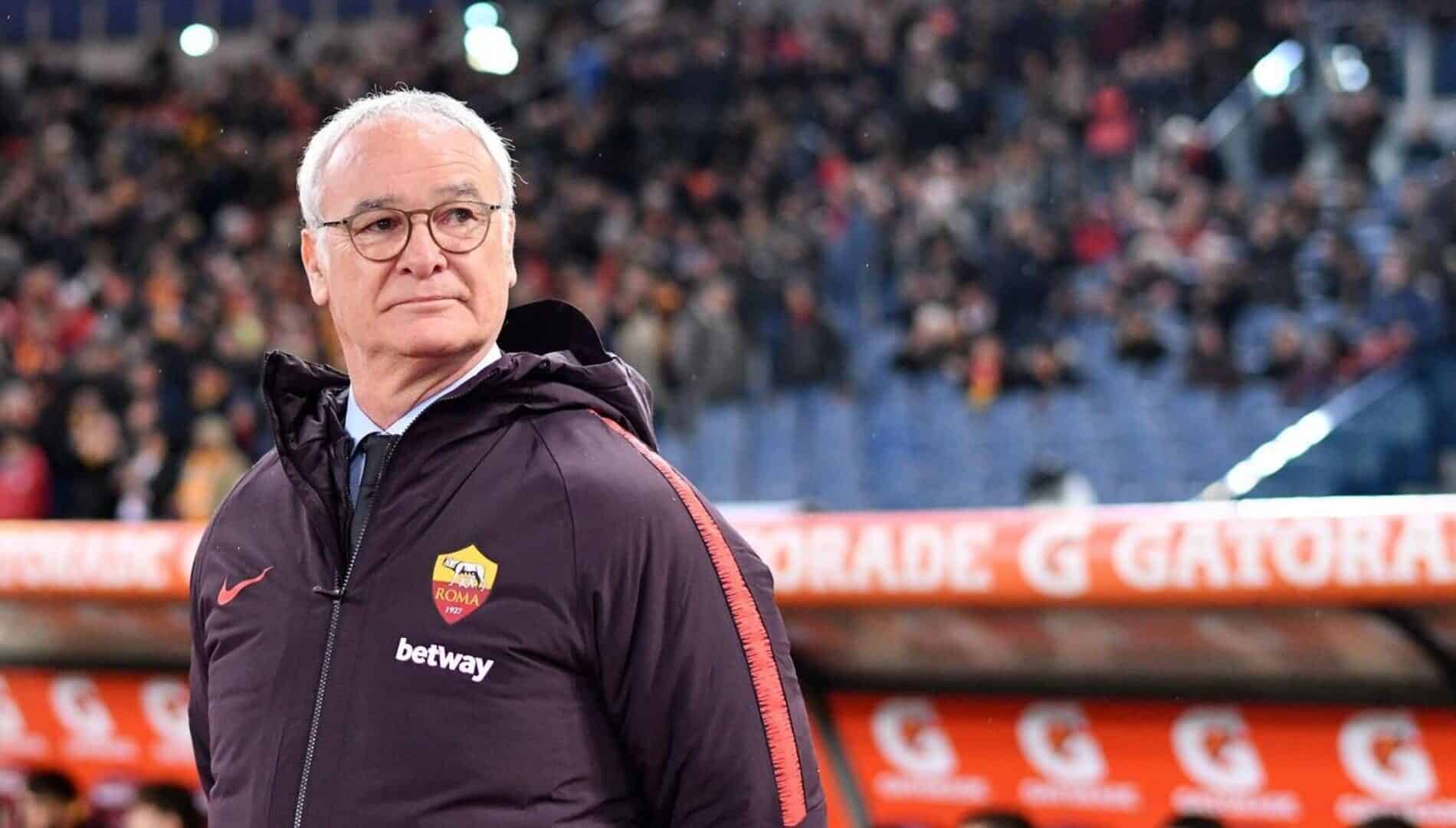 Claudio Ranieri, allenatore della Roma