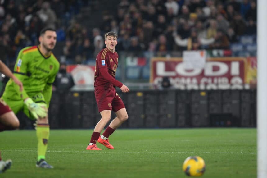 Saelemarkers con la maglia della Roma