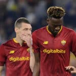 Tammy Abraham e Andrea Belotti ai tempi della Roma