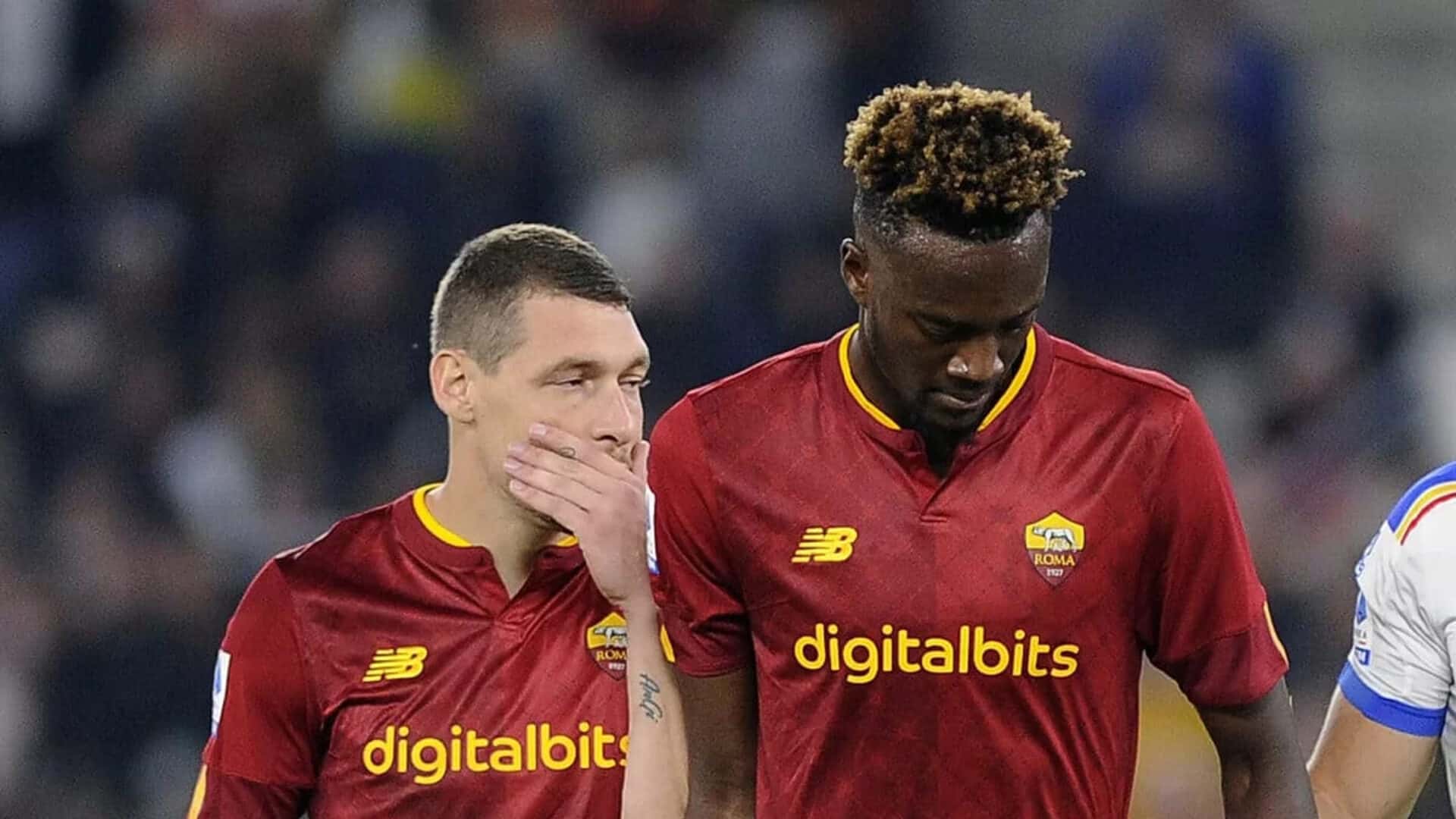 Tammy Abraham e Andrea Belotti ai tempi della Roma
