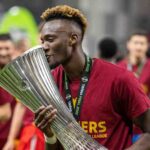 Abraham ai tempi della Conference League vinta con la Roma