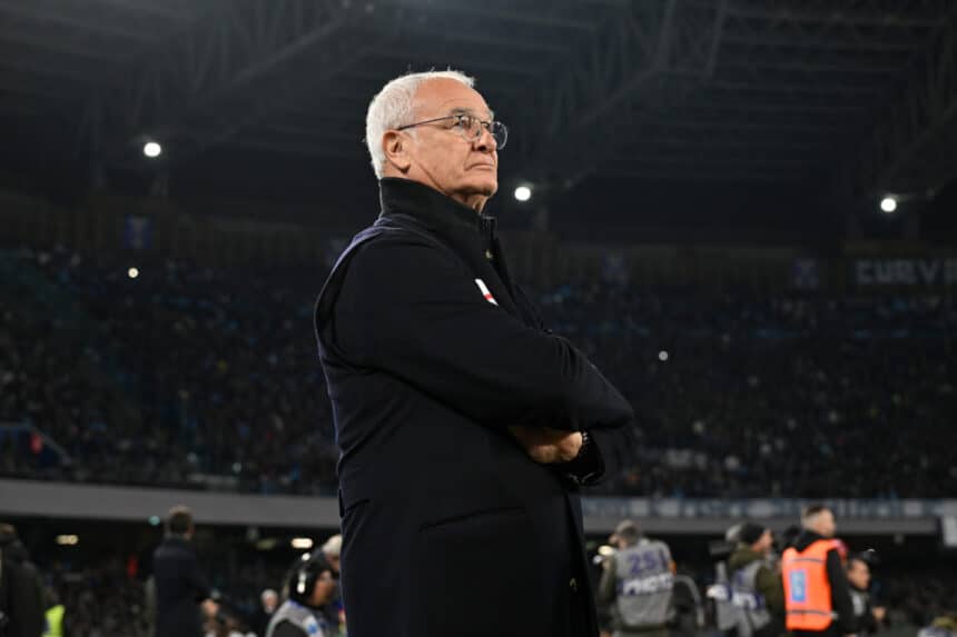 Claudio Ranieri, tecnico della Roma