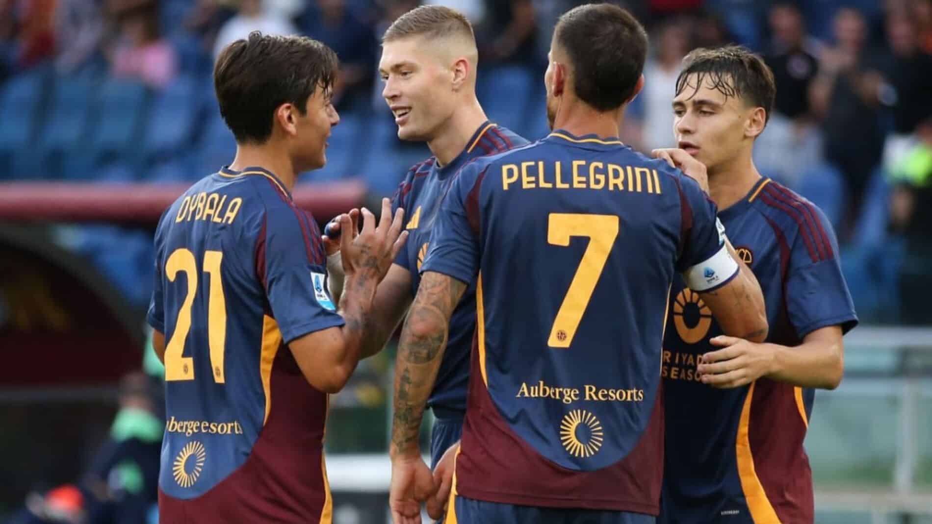 Roma, Dovbyk celebra Dybala: il tandem d’attacco è tornato