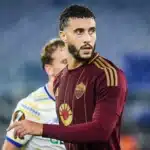 Mario Hermoso con la maglia della Roma