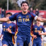 Misitano con la maglia della Roma Primavera