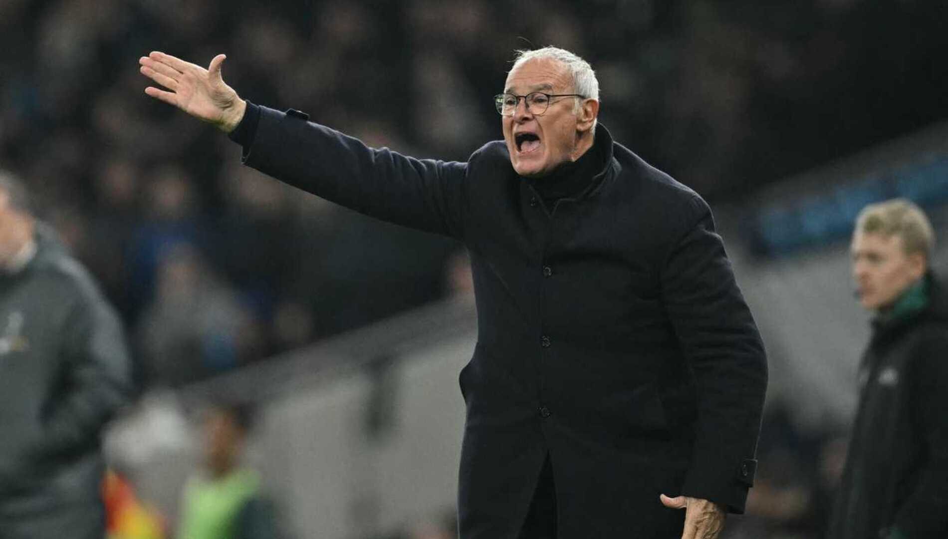 Ranieri, allenatore della Roma