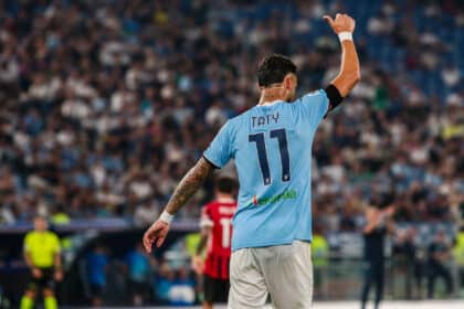 Castellanos con la maglia della Lazio