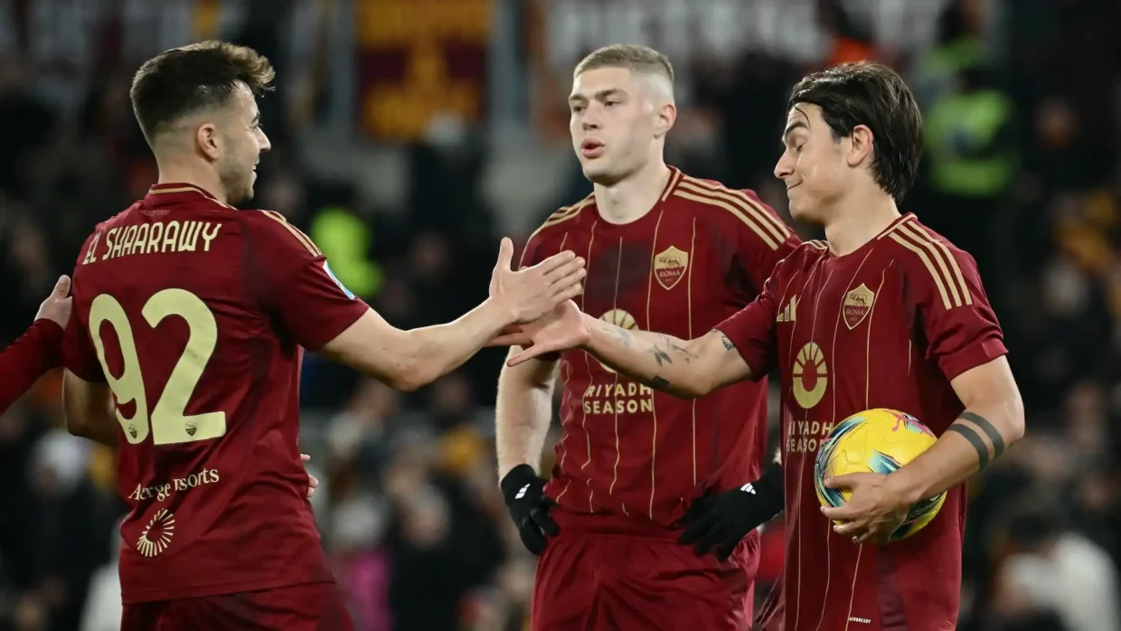 El Shaarawy, Dovbyk e Dybala, Roma