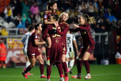 Esultanza Roma Femminile