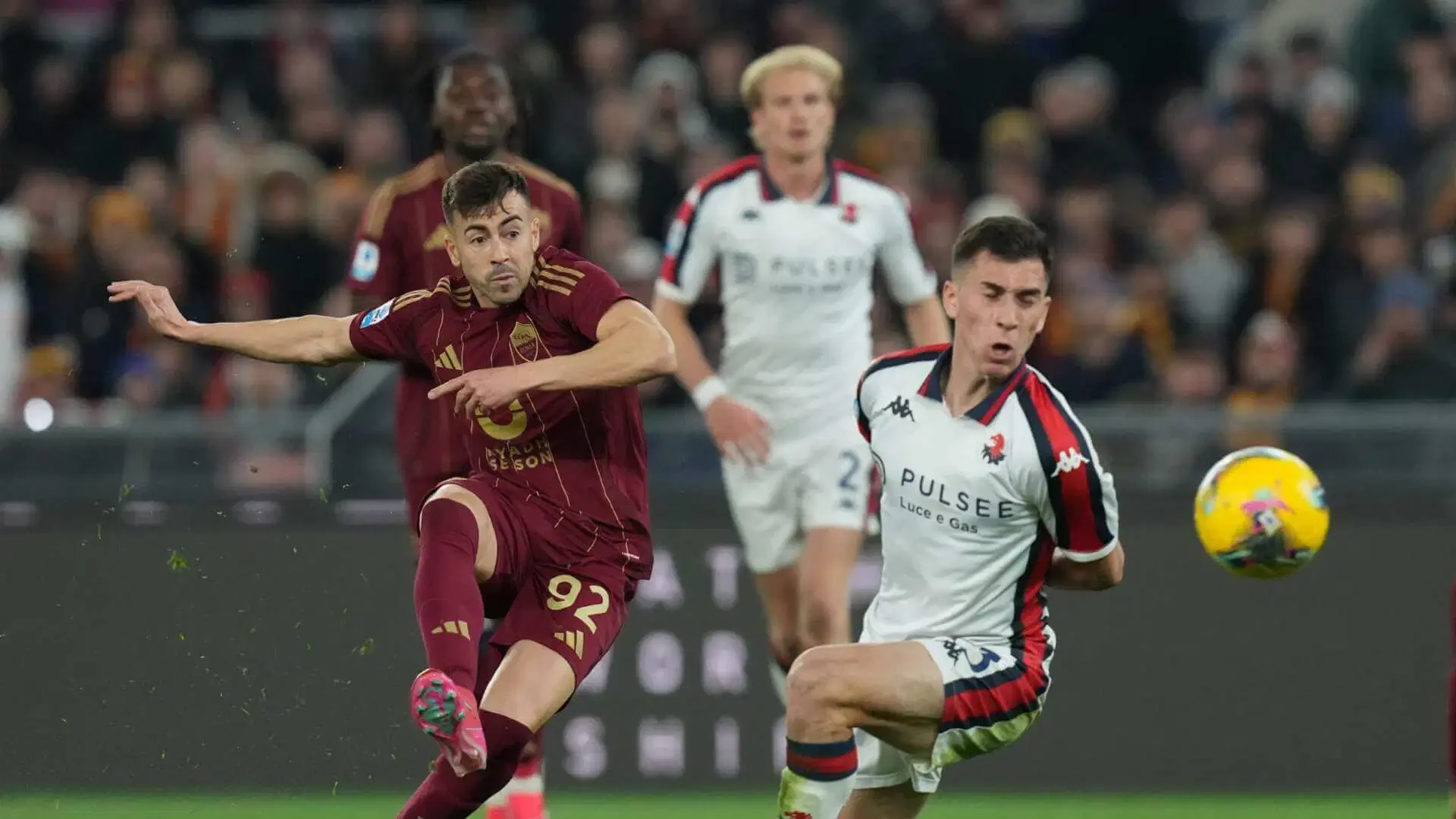 Gol El Shaarawy, Roma-Genoa