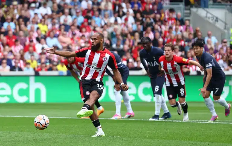 Gol Mbuemo, Tottenham-Brentford