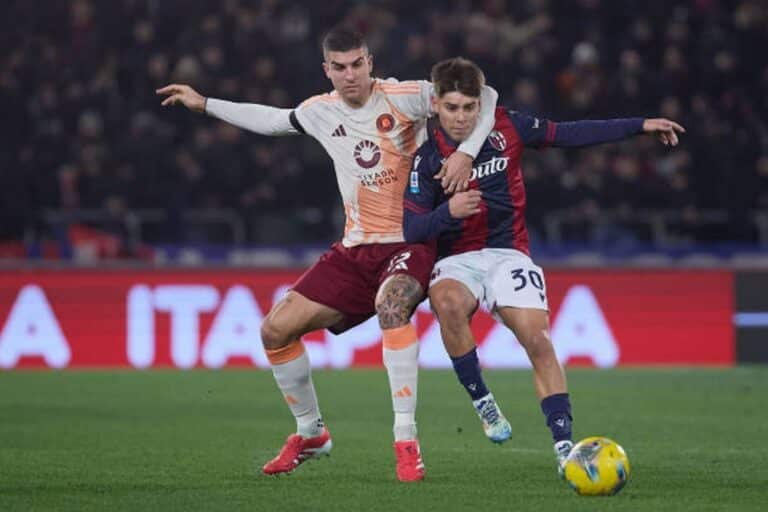 Mancini-Dominguez in Bologna-Roma
