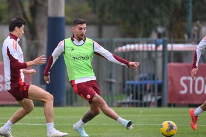 Pellegrini a Trigoria