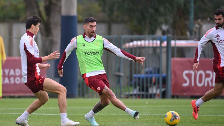 Pellegrini a Trigoria