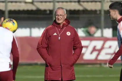 Ranieri, allenamento Roma