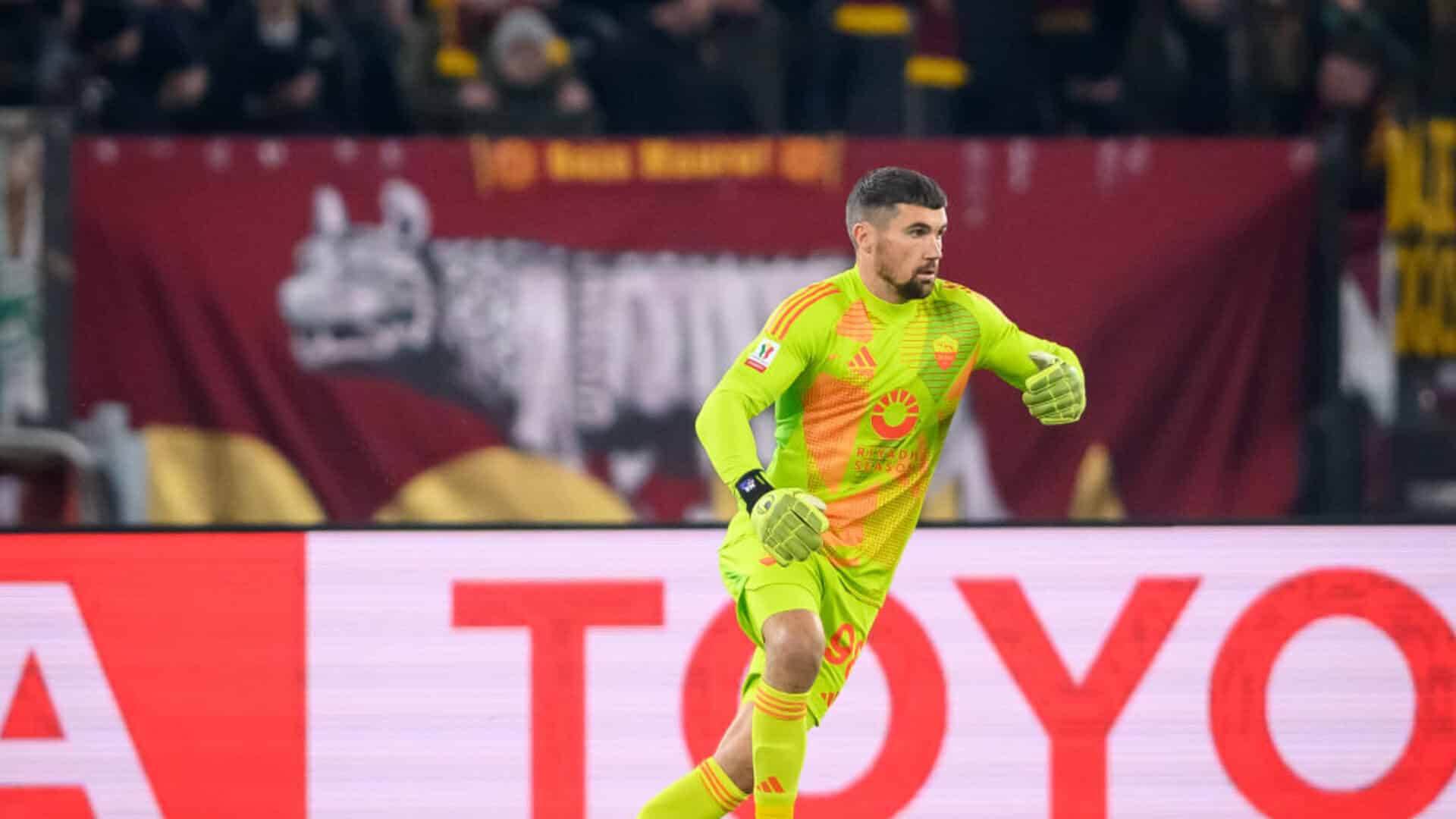 Ryan con la maglia della Roma