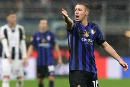 Frattesi con la maglia dell'Inter