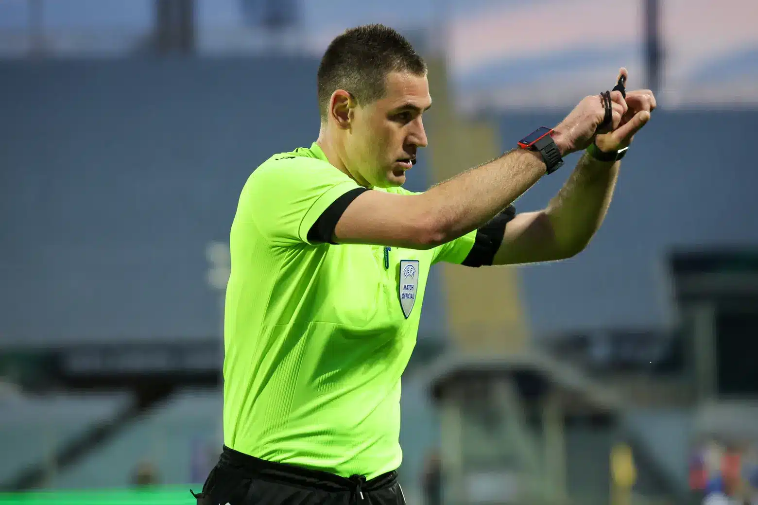 Rade Obrenovic, arbitro di calcio