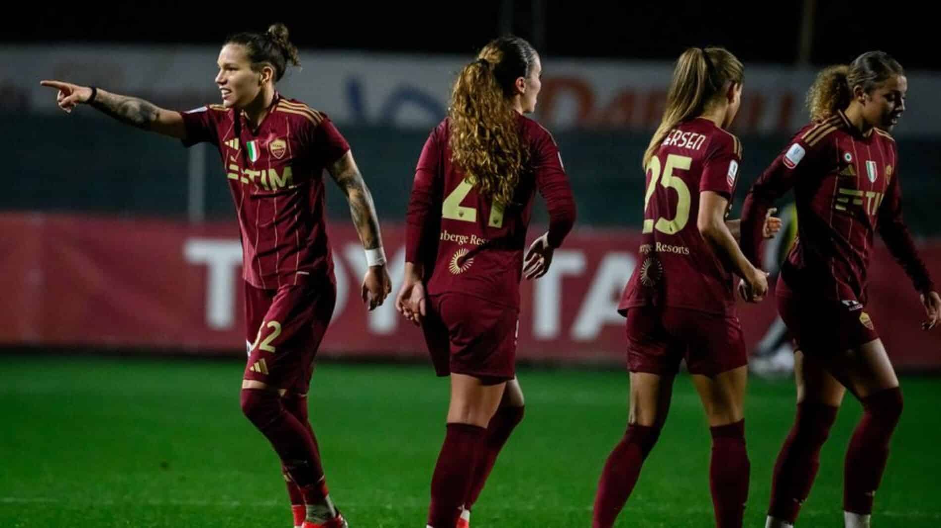 Roma Femminile Napoli 2 2, azzurre k.o: Glionna e Linari vale la semifinale