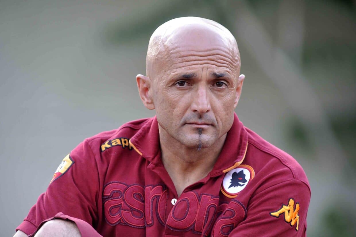 Luciano Spalletti ai tempi della Roma