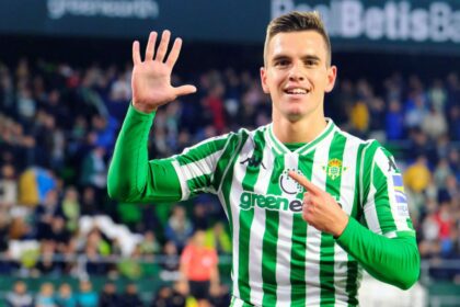 Lo Celso con la maglia del Betis