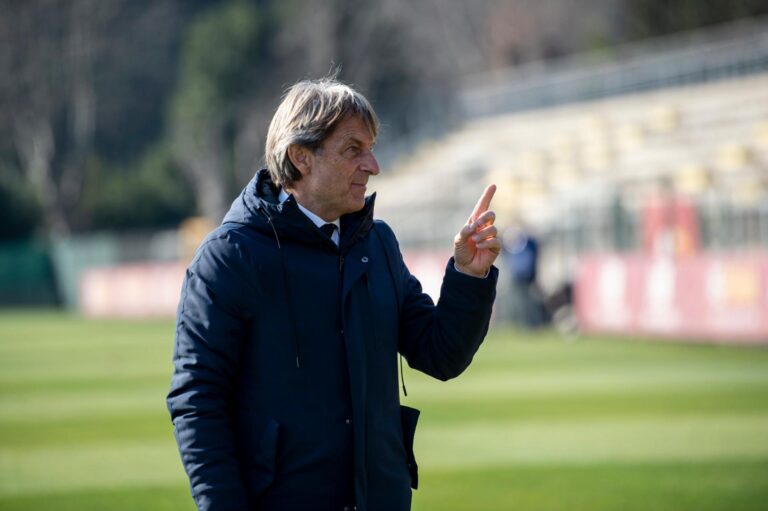 Alberto De Rossi, responsabile del settore giovanile della Roma