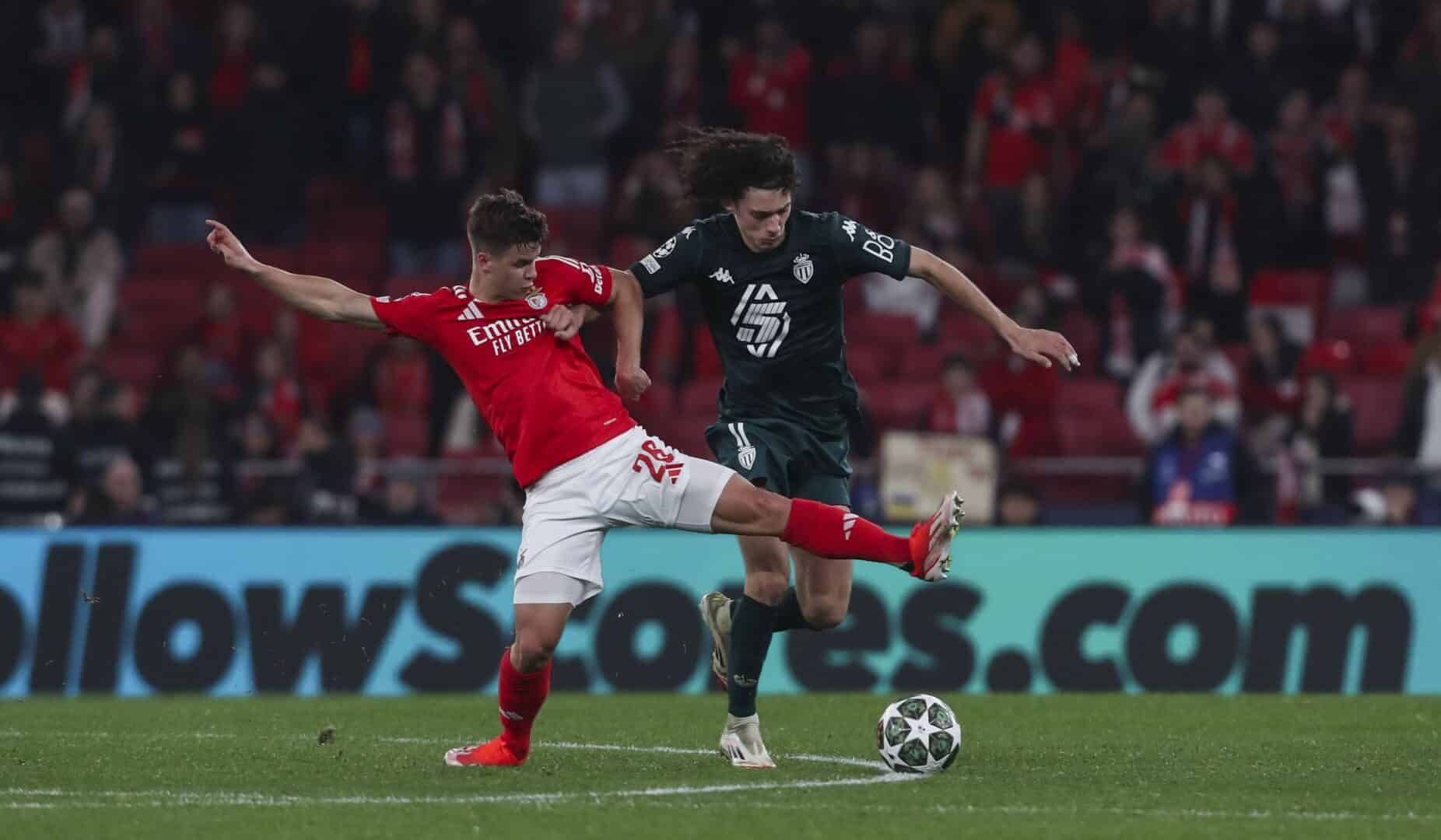 Dahl con la maglia del Benfica