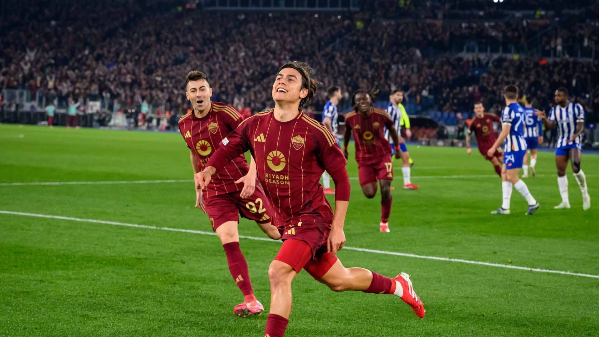 Dybala in Roma-Porto