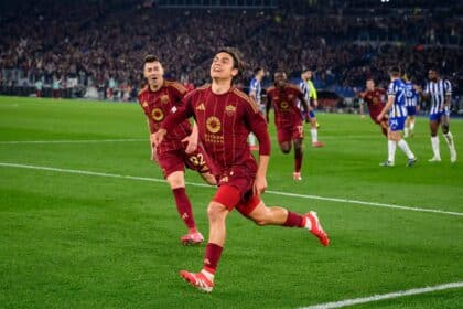 Dybala in Roma-Porto