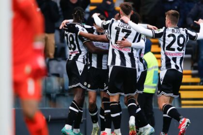 Esultanza Udinese