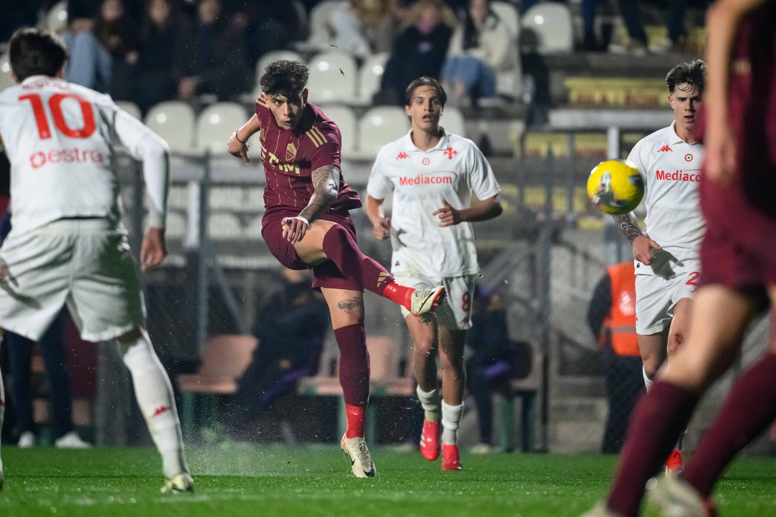 Cade la Roma Primavera, 0 1 con la Fiorentina: Falsini perde la vetta