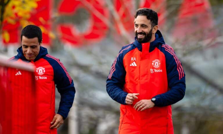 Ruben Amorim, tecnico del Manchester United