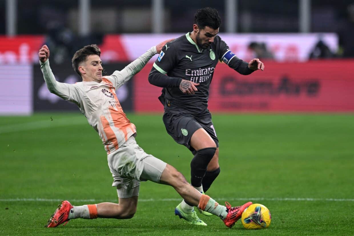 Saelemaekers e Theo Hernandez, Milan-Roma