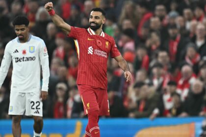 Salah, Liverpool-Aston Villa