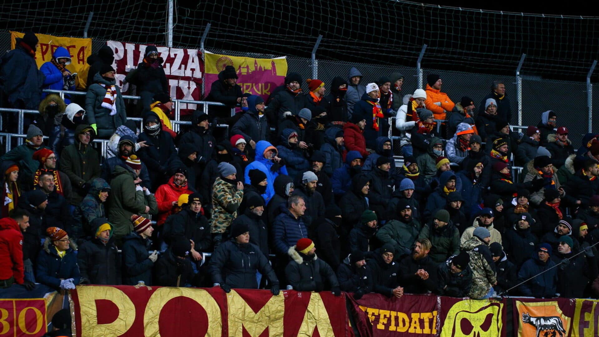 Tifosi Roma in trasferta