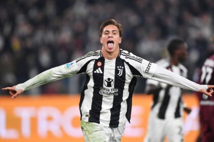 Yildiz con la maglia della Juventus