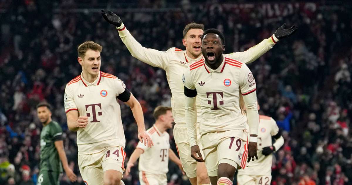 Esultanza Bayern Monaco