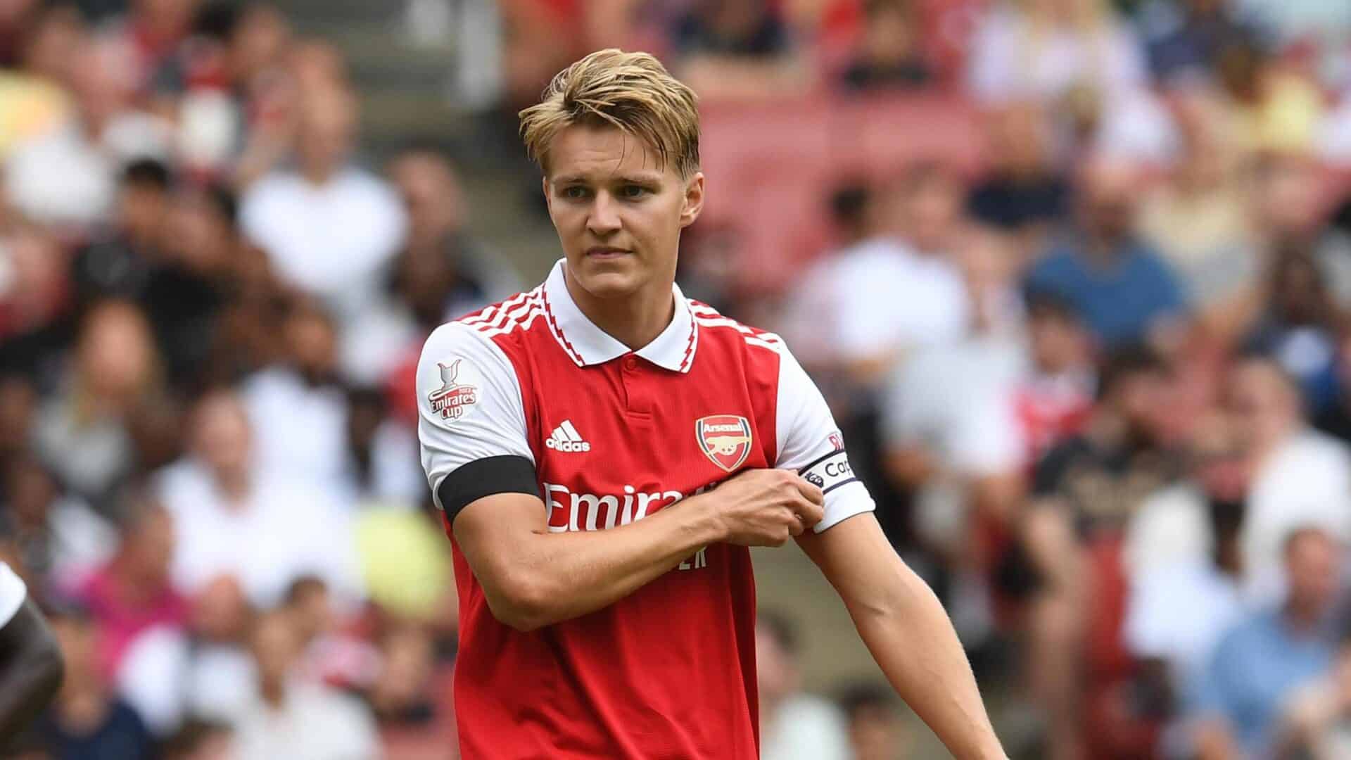 Martin Odegaard, capitano dell'Arsenal