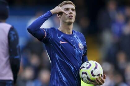 Cole Palmer con la maglia del Chelsea